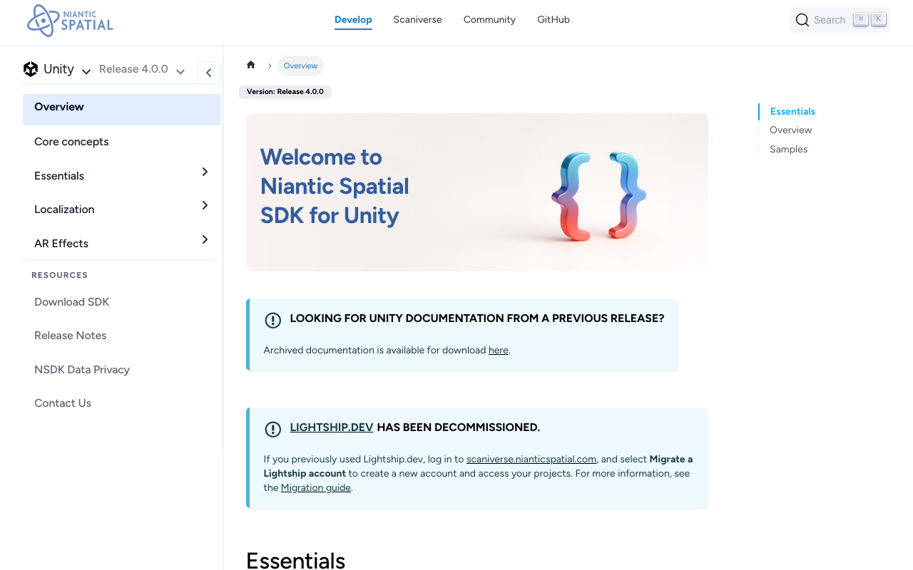 Niantic (Lightship) homepage